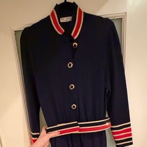 VINTAGE St. John Knit jumpsuit with belt